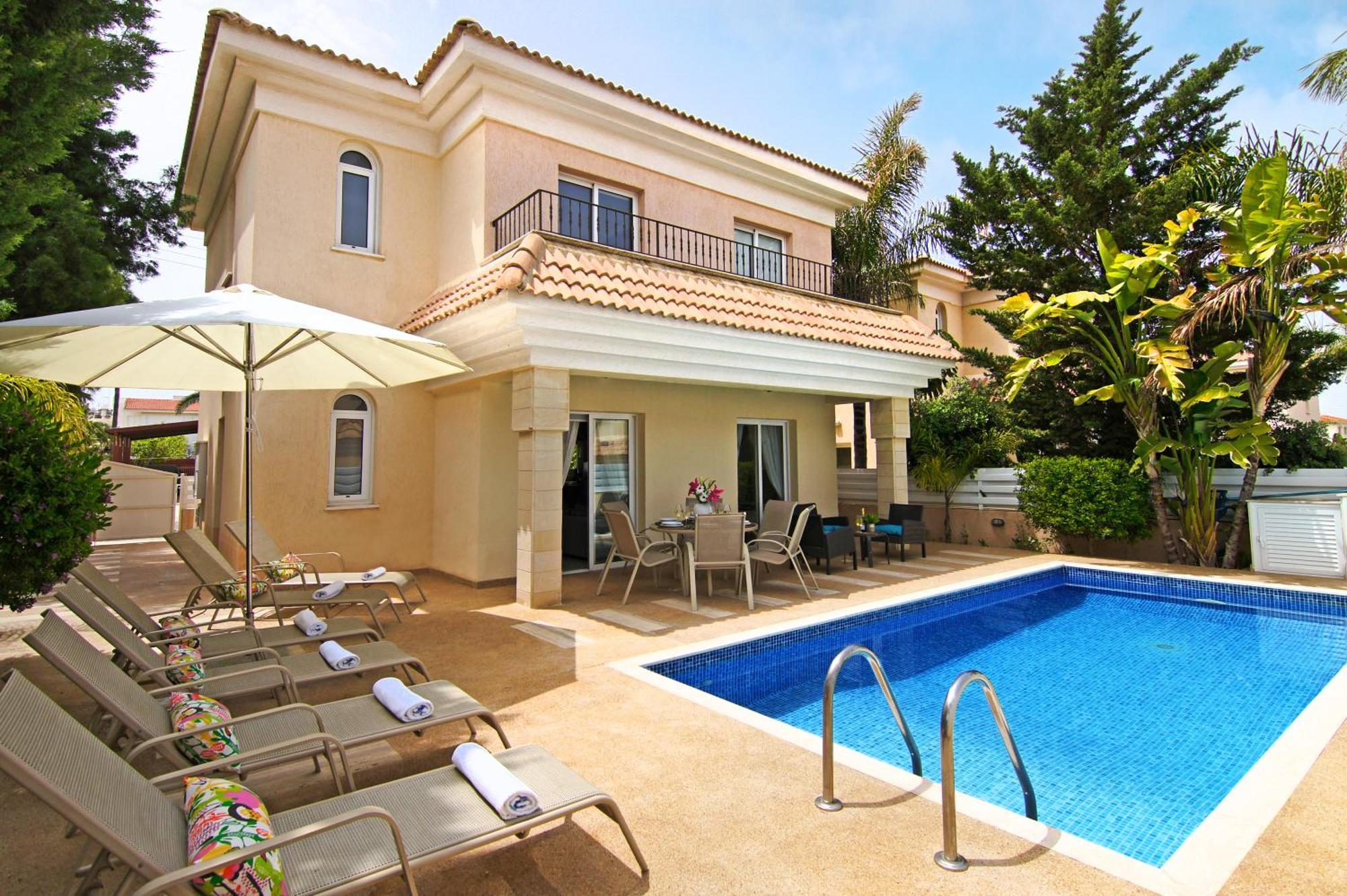 Villa Alyson Paralimni Buitenkant foto
